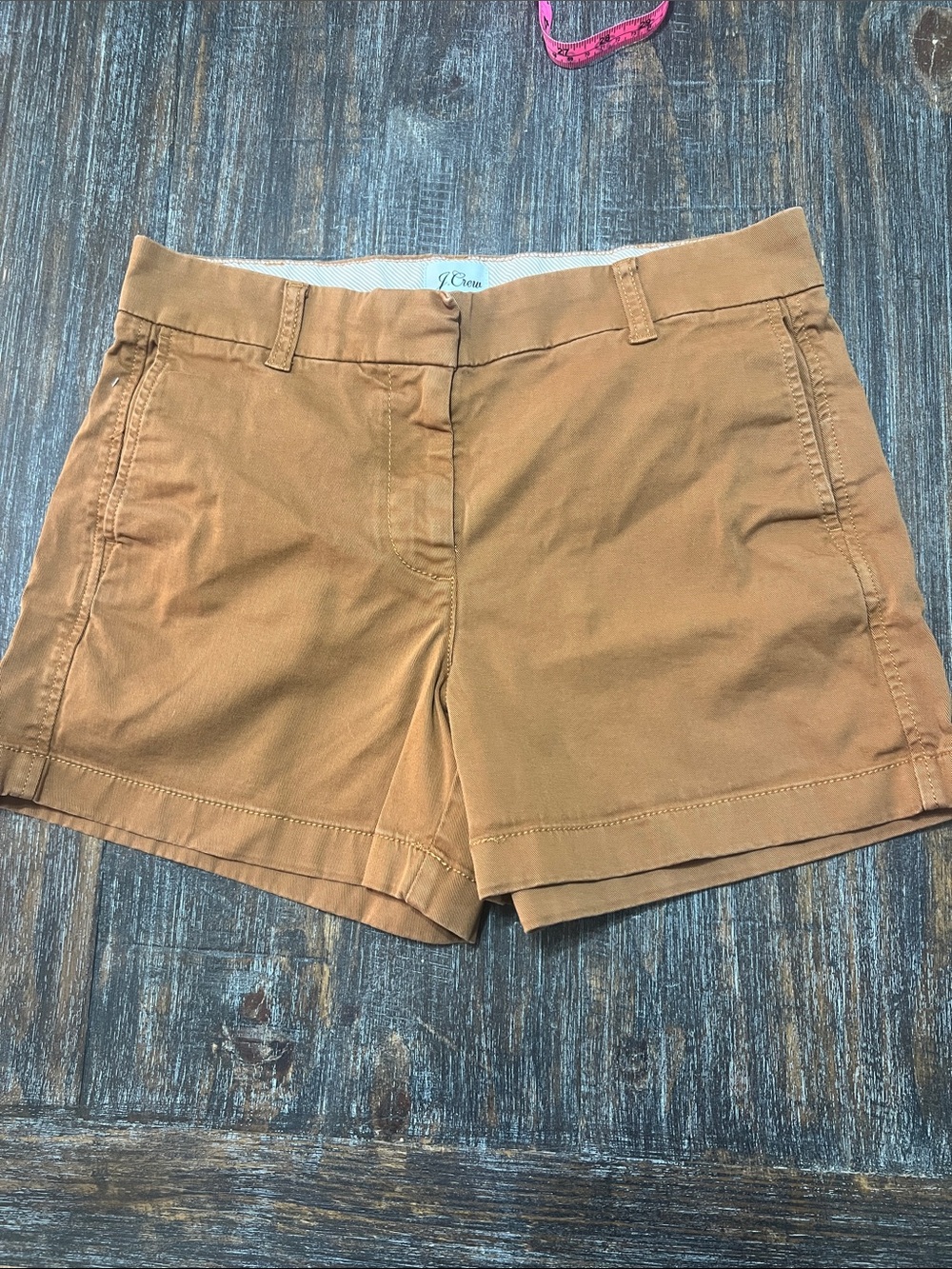 J. Crew Women's Brown/Tan Casual Chino Shorts